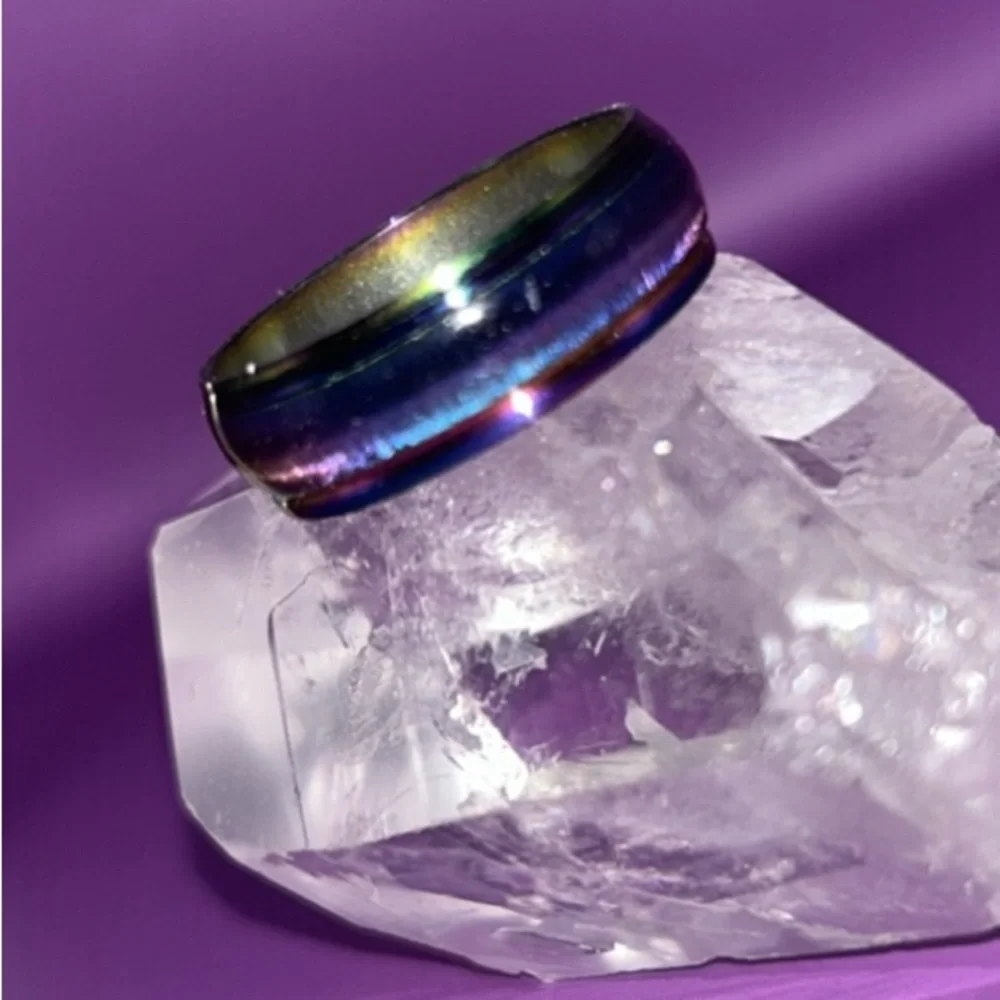 Rainbow Band Ring NWT